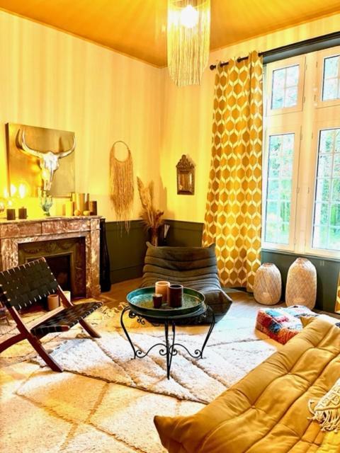 Domaine De La Croix De Saint Lambert Bed & Breakfast Poix-Terron Dış mekan fotoğraf